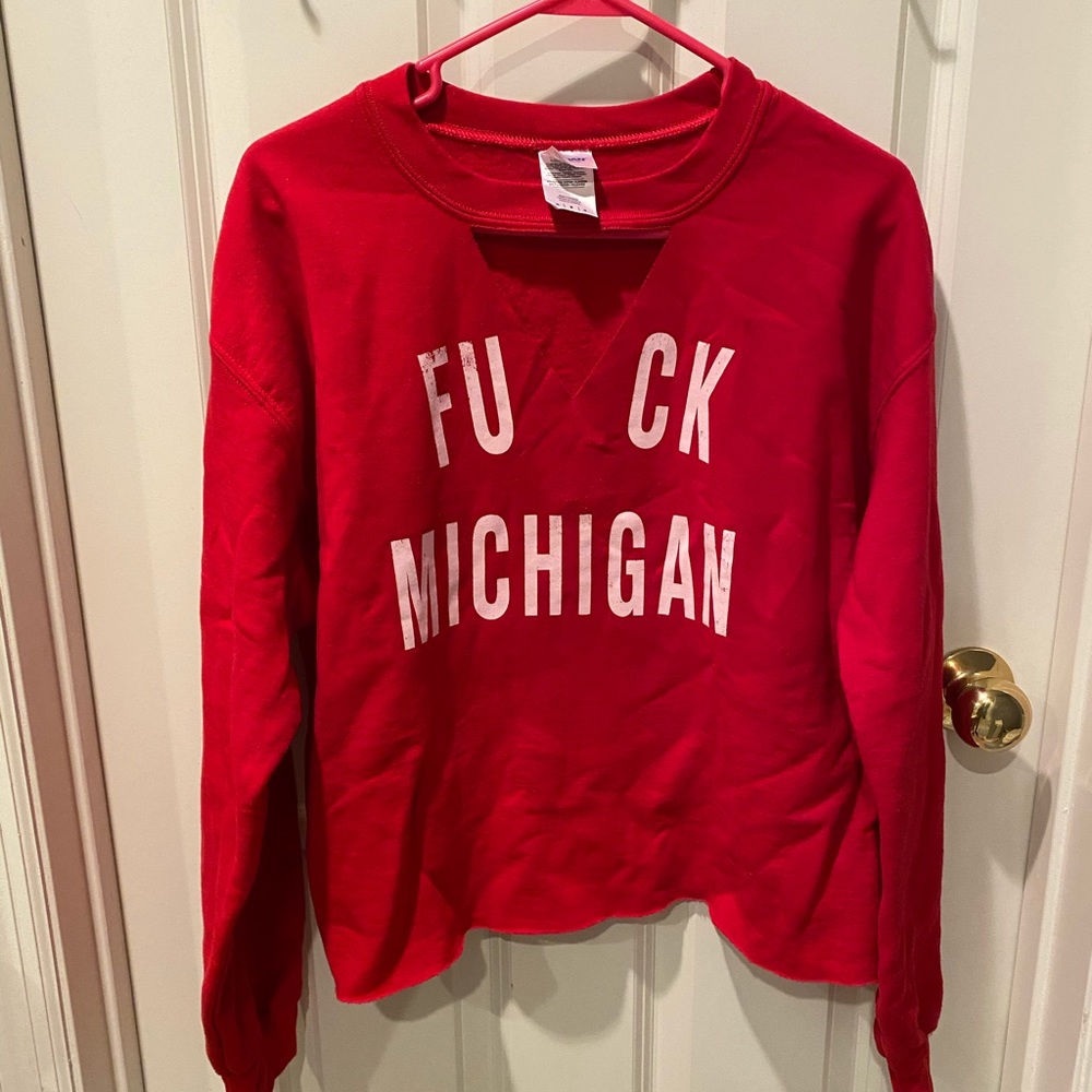F*CK Michigan Crewneck (College Football)